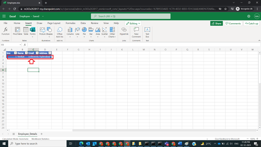 Add A Row Into An Excel Table Onedrive In Power Automate
